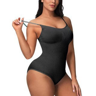 Seamless One Piece Body Shaper Women's Belly-Lifting Hip Shaping Underwear Elastic Slimming Body Corset