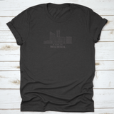 Kansas Wichita Skyline T-Shirt – Travel Inspired Shirt