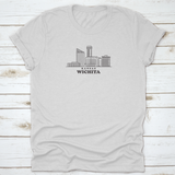 Kansas Wichita Skyline T-Shirt – Travel Inspired Shirt