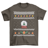 Ugly Christmas Holiday Sweater Elements Unisex Tshirt