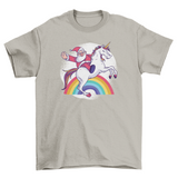 Santa Unicorn T-shirt