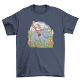 Santa and Rhino T-shirt