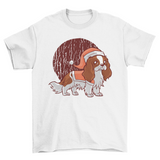 Cute Santa Dog Hat T-shirt