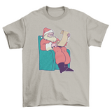 Santa list t-shirt