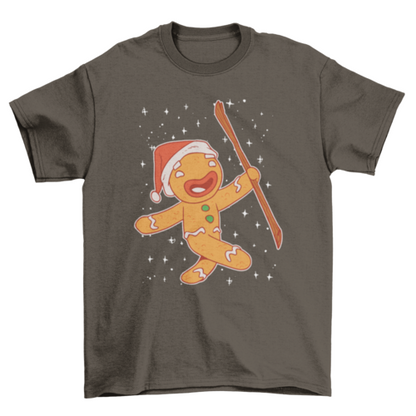 Gingerbread xmas t-shirt