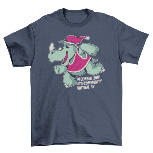 Xmas rhino t-shirt