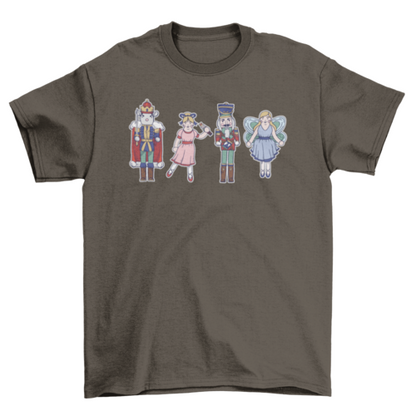 Nutcracker characters t-shirt