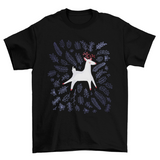 Deer leaves t-shirt