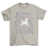 Deer leaves t-shirt