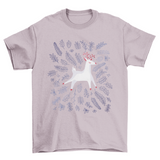 Deer leaves t-shirt