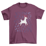 Deer leaves t-shirt