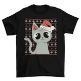 Cat ugly sweater t-shirt