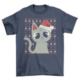 Cat ugly sweater t-shirt