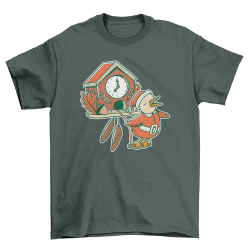 Cuckoo christmas t-shirt