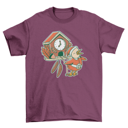 Cuckoo christmas t-shirt