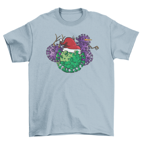 Covid christmas t-shirt