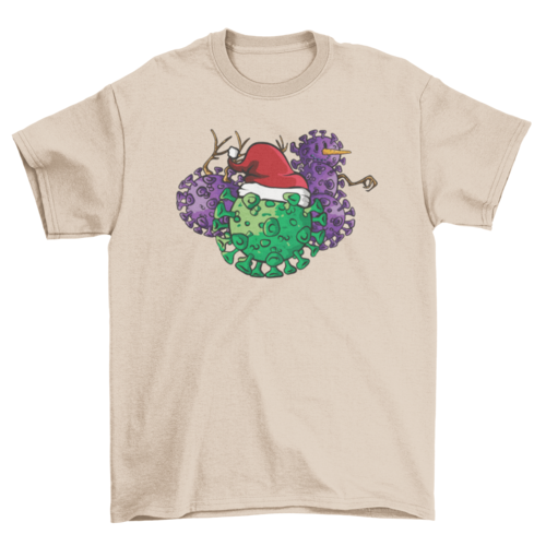 Covid christmas t-shirt