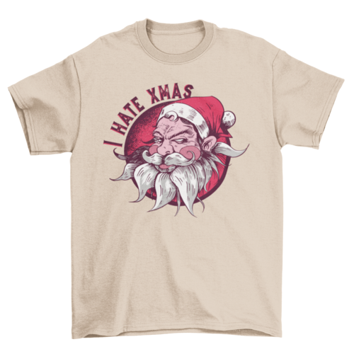 I hate xmas t-shirt