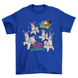 Sloth santa t-shirt