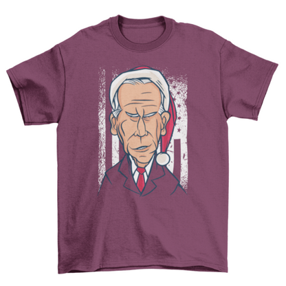 Christmas biden t-shirt