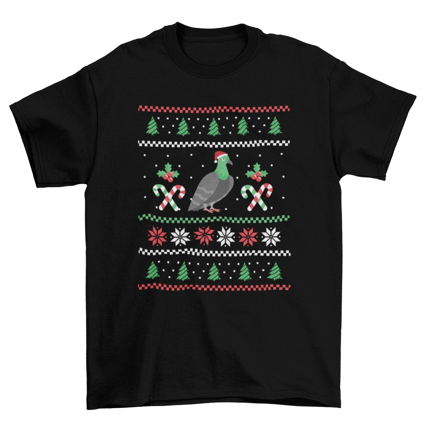 Pidgeon ugly sweater t-shirt