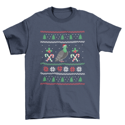 Pidgeon ugly sweater t-shirt