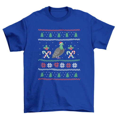 Pidgeon ugly sweater t-shirt