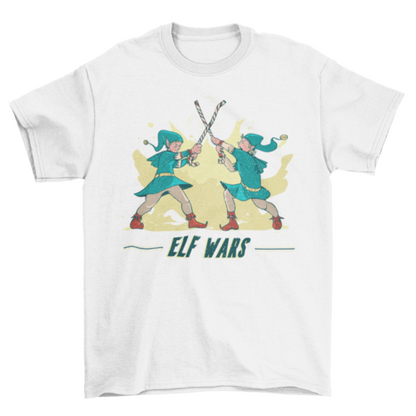 Elf wars t-shirt