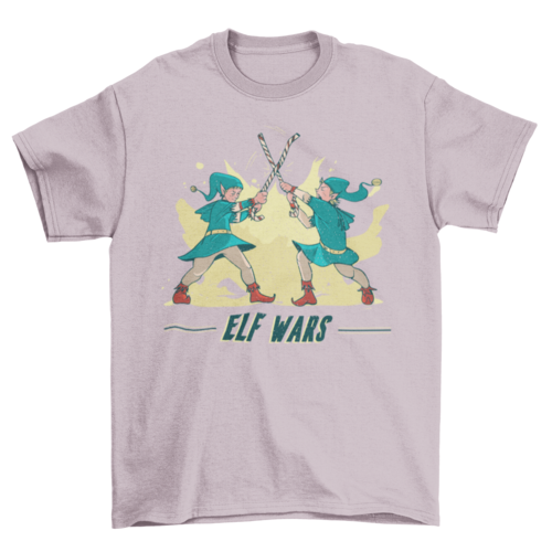 Elf wars t-shirt