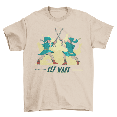 Elf wars t-shirt