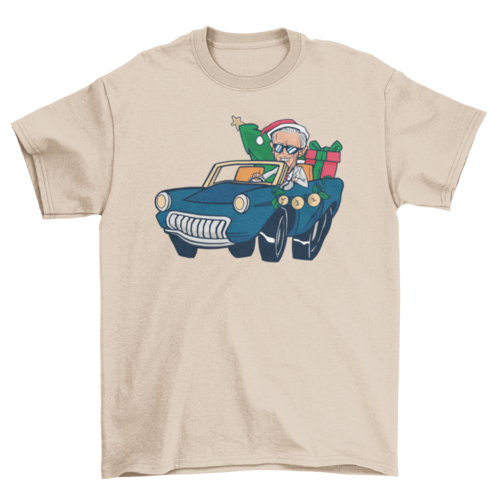 Christmas biden riding t-shirt