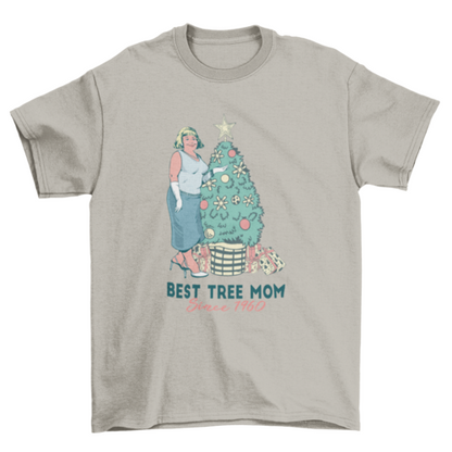 Best tree mom t-shirt