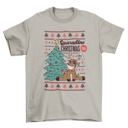 Quarantine xmas 2020 t-shirt