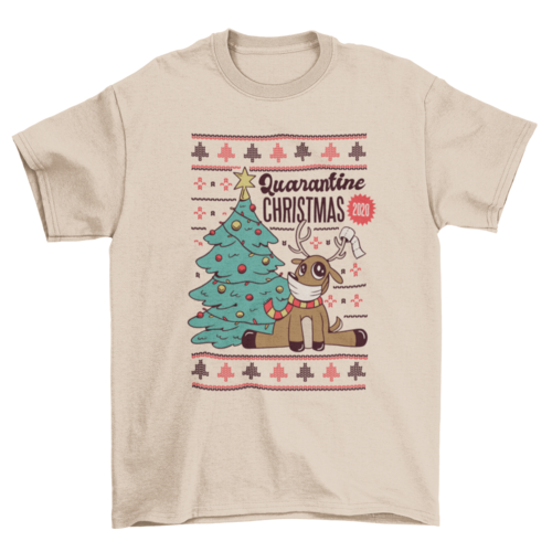 Quarantine xmas 2020 t-shirt