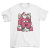 Tired santa t-shirt