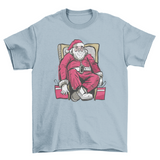 Tired santa t-shirt