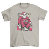 Tired santa t-shirt