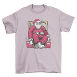 Tired santa t-shirt