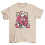 Tired santa t-shirt