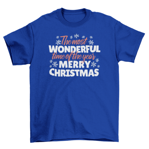 Most wonderful time t-shirt design