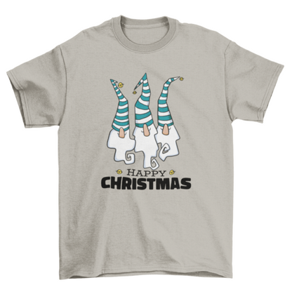 Merry Christmas gnomes t-shirt