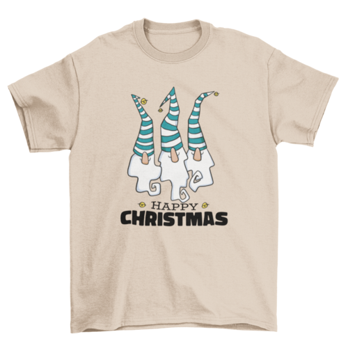 Merry Christmas gnomes t-shirt