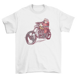 Biker Santa t-shirt