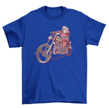 Biker Santa t-shirt