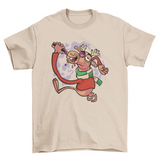 Drunk Christmas reindeer t-shirt