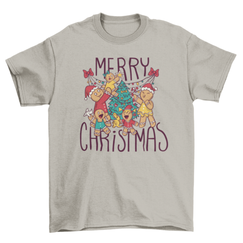 Gingerbread cookies christmas t-shirt