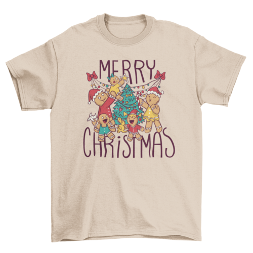 Gingerbread cookies christmas t-shirt