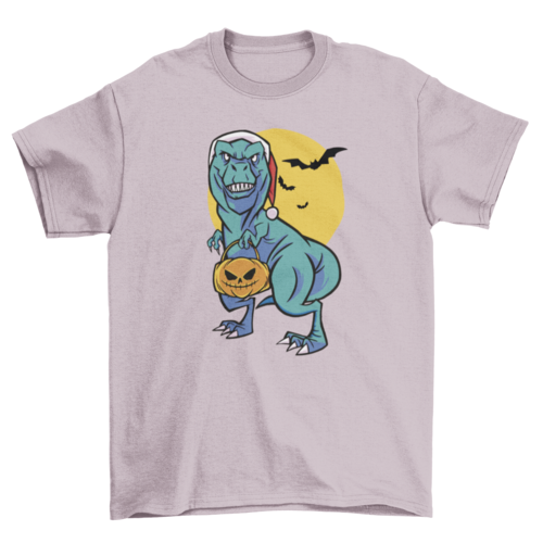 Christmas and Halloween t-rex t-shirt