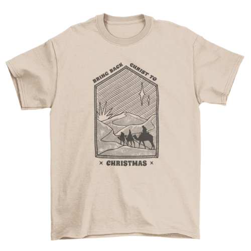 Christmas Jesus quote t-shirt