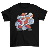 Santa claus christmas dabbing t-shirt